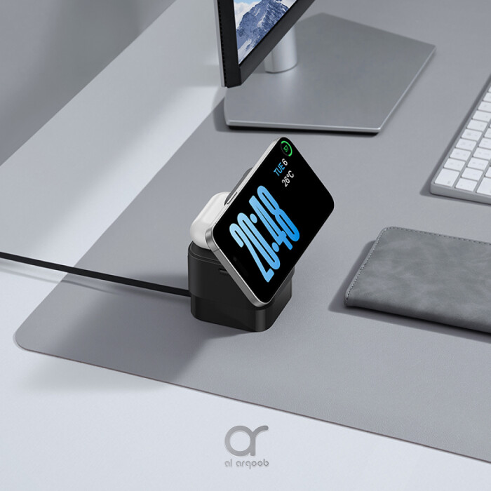 Baseus MagPro 2 in 1 Magnetic Wireless Charger