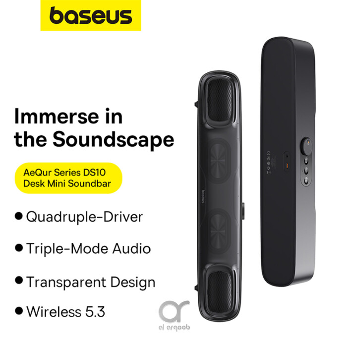 Baseus AeQur Series DS10  Desktop Mini Soundbar Bluetooth Speaker