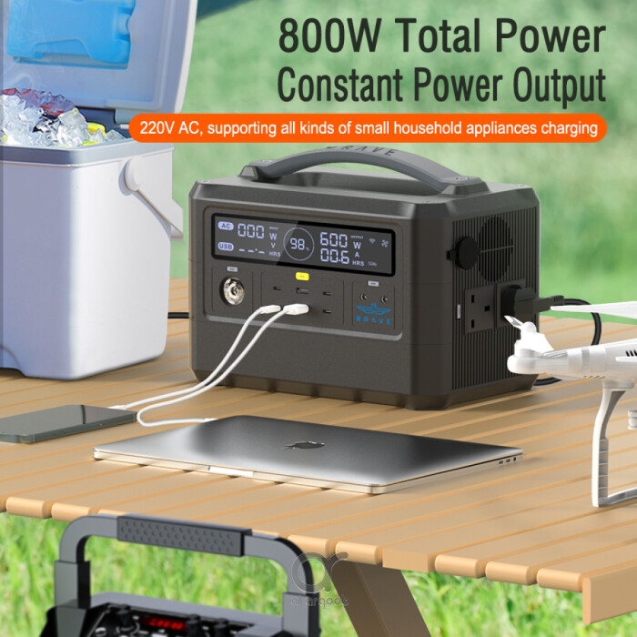 Brave 800W Portable Power Station 160000mAh