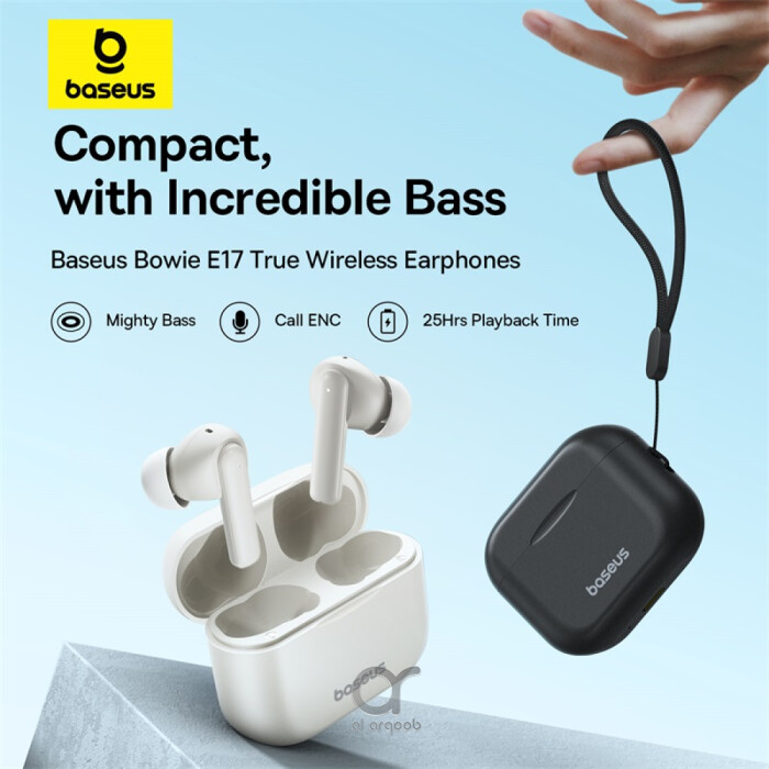 Baseus Bowie E17 True Wireless Bluetooth Headphones With Dual Mic ENC & Punchy Bass