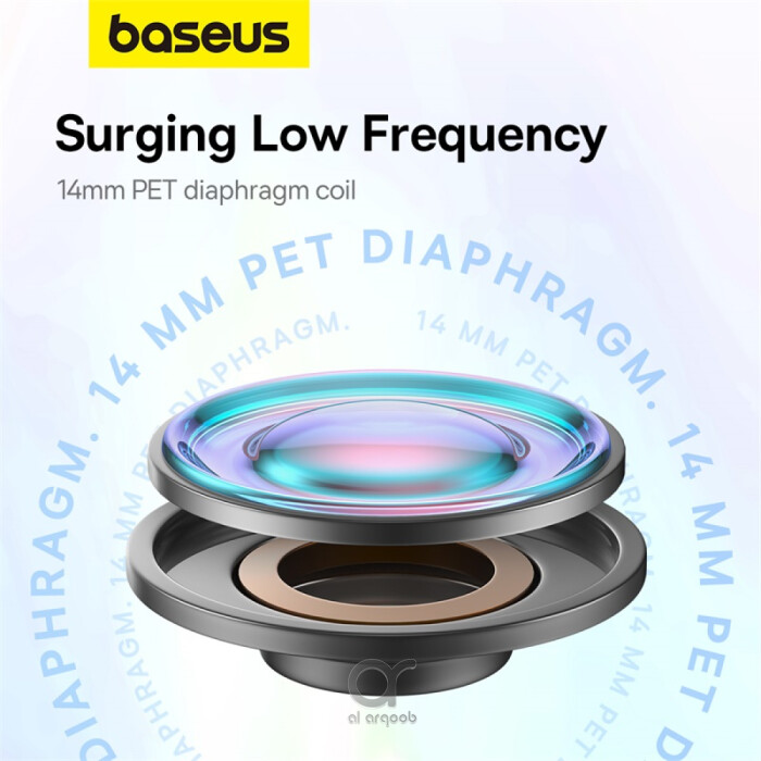Baseus Bowie P1 Neckband Wireless Earphones - 30H Playtime, V5.2 Bluetooth Headphones, Magnetic In-Ear Earbuds, IPX5 Waterproof - Black