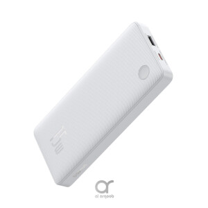  Baseus Airpow Lite 10000mAh Fast Charge Power Bank 15W With Type-C and USB-A Port - White