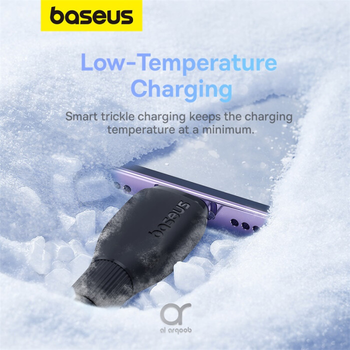 Baseus Pudding Series Fast Charging Cable With High-Speed Data Transmission Type-C to Lightning 20W 2.22A 2M - Black