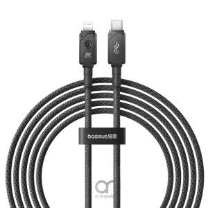 Baseus Unbreakable Series 20W PD Fast Charging Data Cable Type-C to Lightning 2M - Black