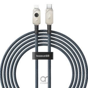 Baseus Unbreakable Series 20W PD Fast Charging Data Cable Type-C to Lightning 2M - White