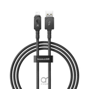 Baseus Unbreakable Series Fast Charging Data Cable USB-A to Lightning 2.4A 1M - Black