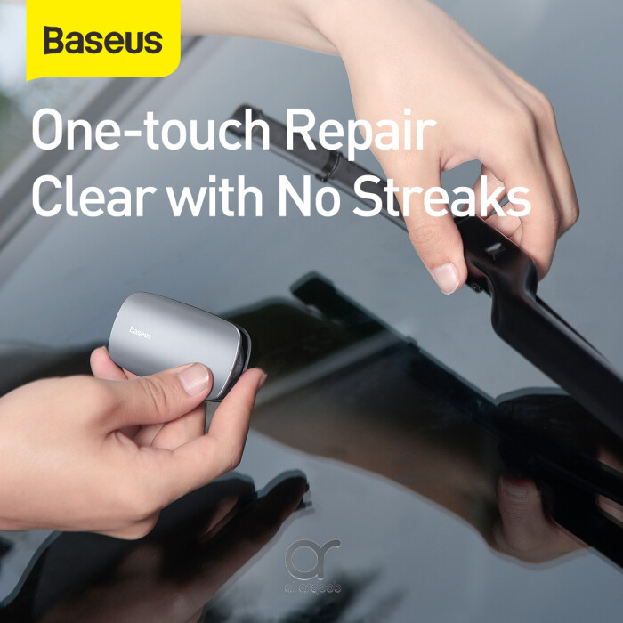 Baseus Rain Wing Wiper Blade Repair Tool | Double Sided Sharpener With Fine and Rough - Tarnish