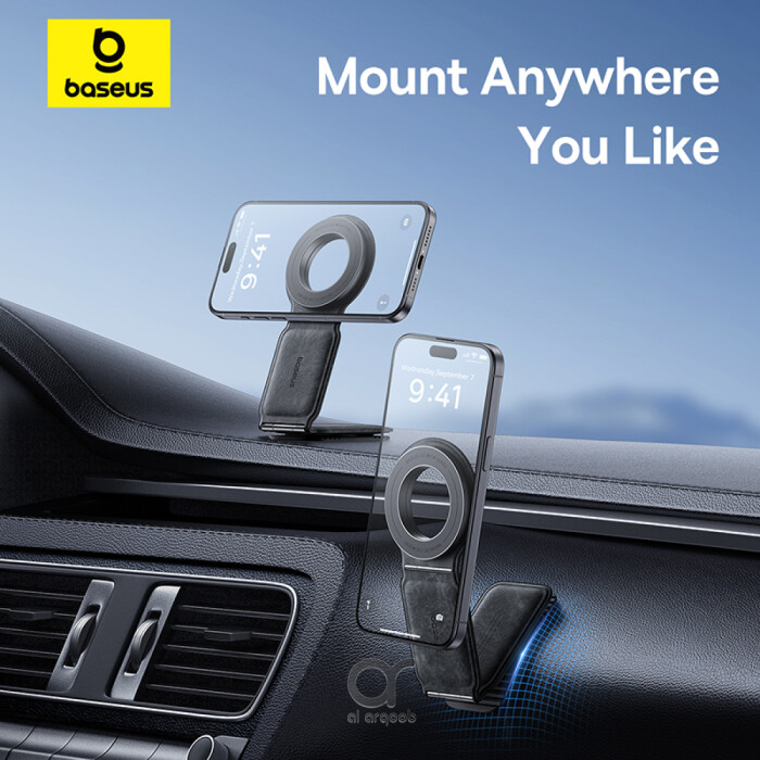 Baseus C02 Prime Magnetic Car Phone Holder – 360° Mount