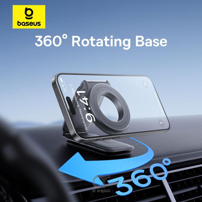 Baseus C02 Prime Magnetic Car Phone Holder – 360° Mount