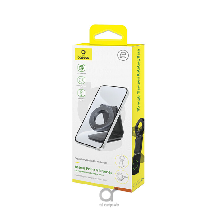 Baseus C02 Prime Magnetic Car Phone Holder – 360° Mount