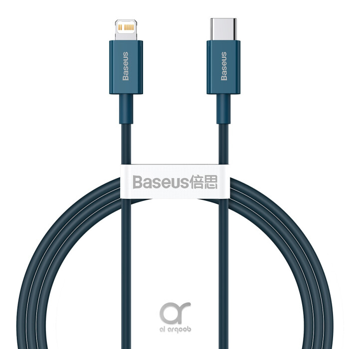 Baseus Superior Series PD 20W Type-C To Lightning Fast Charging Data Cable 1M - Blue