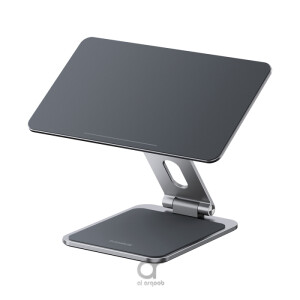 Baseus Mag Stable Series Magnetic Tablet Stand for Pad 12.9" | 360° Rotatable & Foldable Tablet Holder - Grey