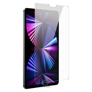 Baseus Crystal Series 0.3mm HD Tempered Glass Screen Protector for 12.9" iPad Pro 2018/2020/2021/2022 With Easy Installation Frame - Clear