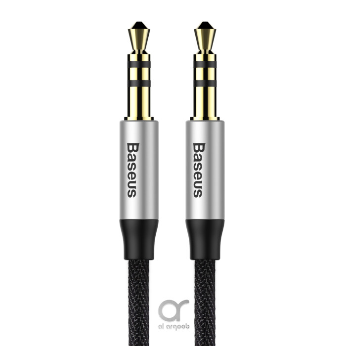 Baseus Yiven M30 Audio Cable Male to Male 3.5mm Aux Cable 1.5M - Black