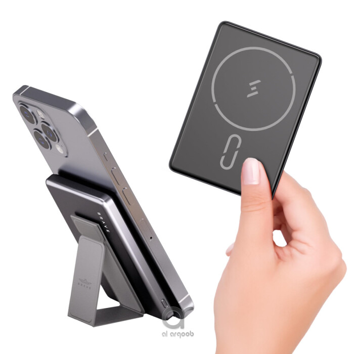 Magnetic Wireless Power Bank with Stand