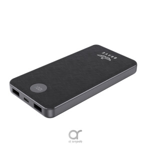 BRAVE 10000mAh Slim Power Bank 22.5W Fast Charging | PD3.0 & QC3.0 | Type-C + Dual USB-A Ports, LED Display BP-21 - Black