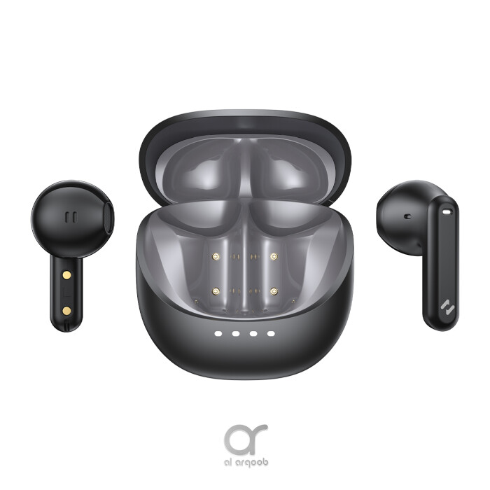 Havit TW931 TWS Earbuds - Dual Mic AI-ENC, Clear Call, Bluetooth 5.4, Dual-Mode Low Latency, Touch Control, 20H Playtime - Black