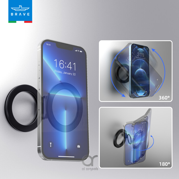 Magnetic Phone Holder with Kickstand