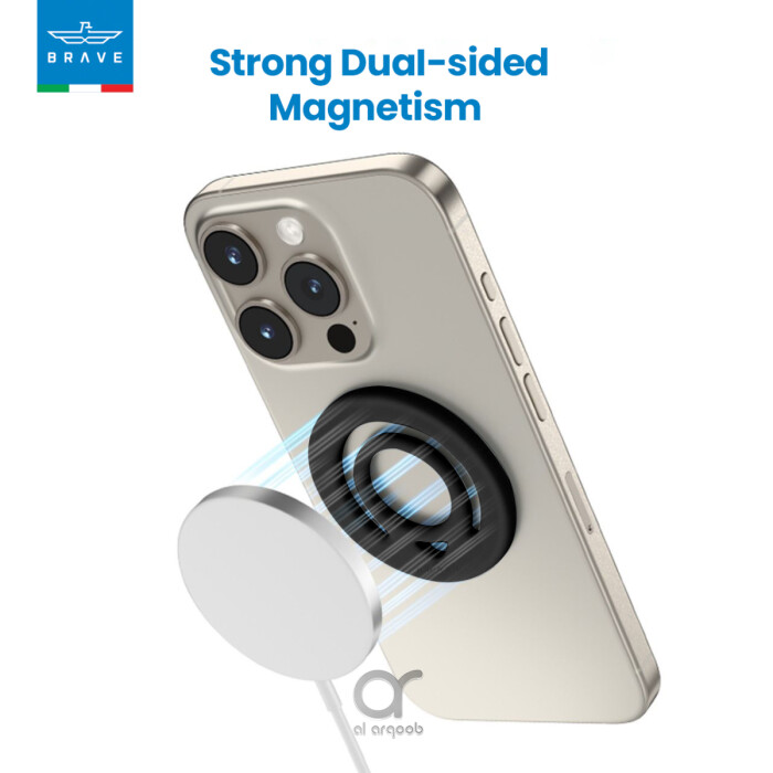 Durable Silicone Magnetic Grip for Phones