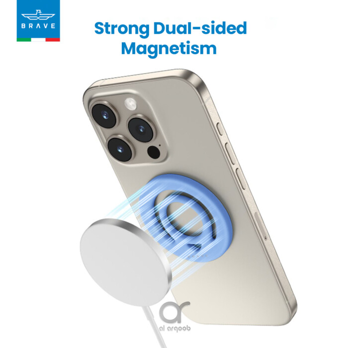 Durable Silicone Magnetic Grip for Phones