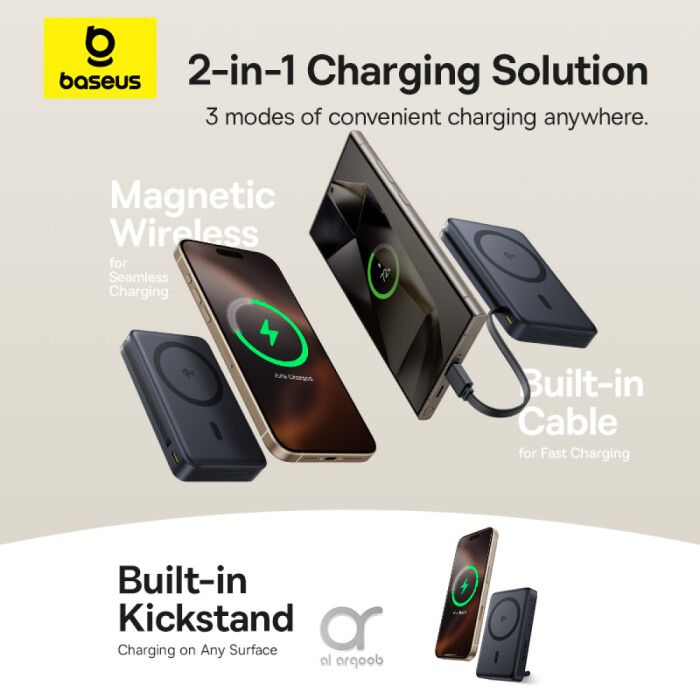 Baseus 10000mAh power bank with wireless charging