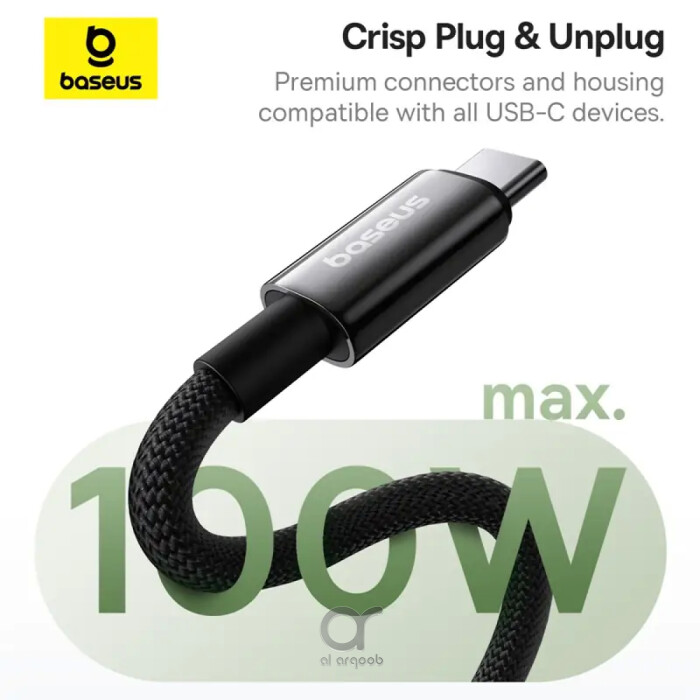 Magnetic anti-tangle Type-C to Type-C cable