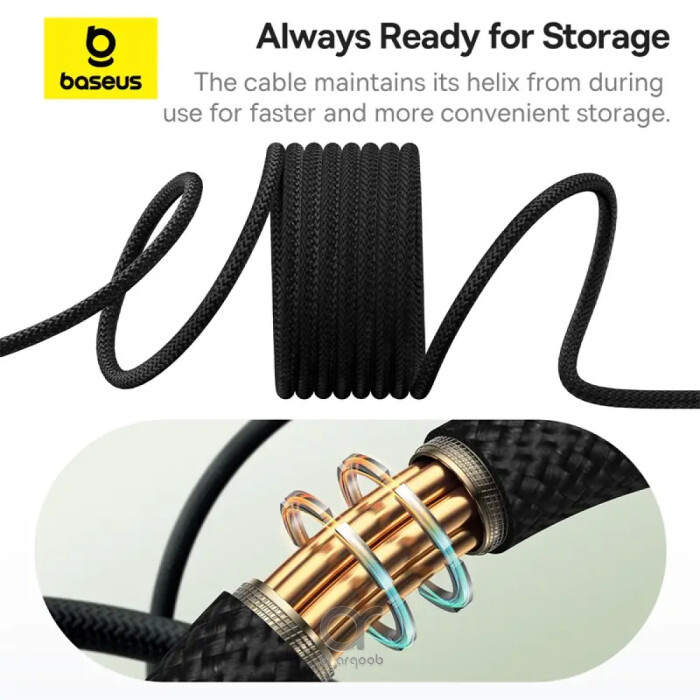 Durable nylon braided 1M Type-C cable