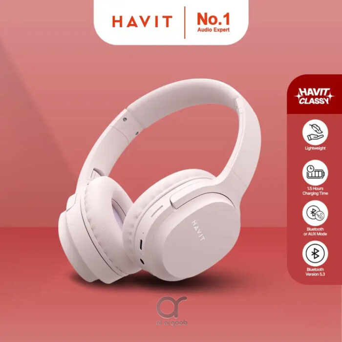 Havit i62 Wireless Bluetooth Headphones – Lightweight, Foldable, and Versatile