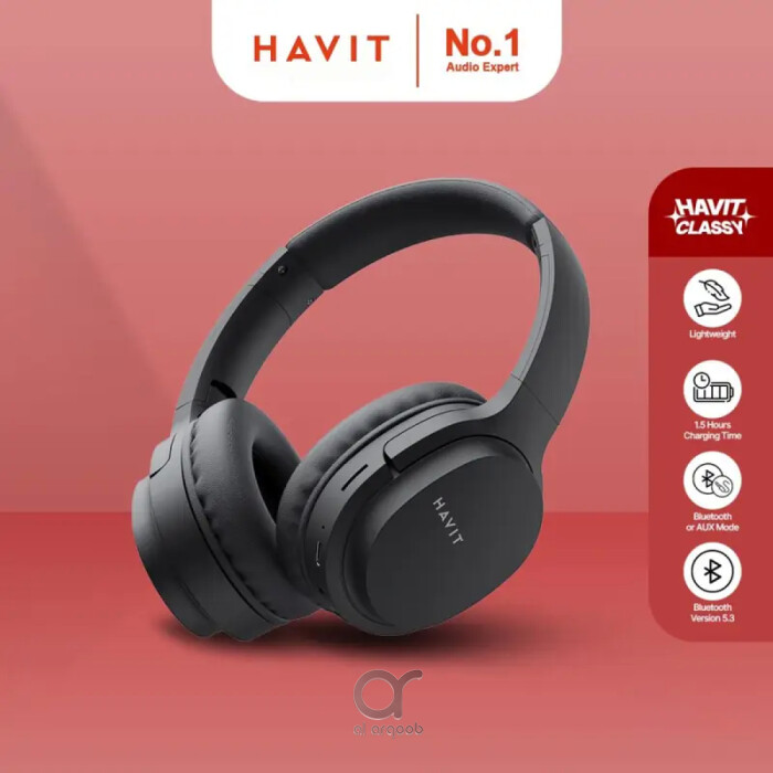 Havit i62 Wireless Bluetooth Headphones – Lightweight, Foldable, and Versatile