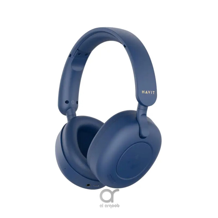 Havit Hybrid ANC Wireless Over-Ear Headphones – Bluetooth 5.3, 76h Battery, Low Latency Gaming, Dual Device Connection