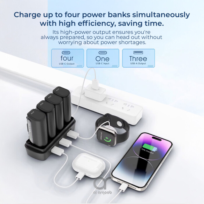 advanced brave Brave 4-in-1 Power Bank Station