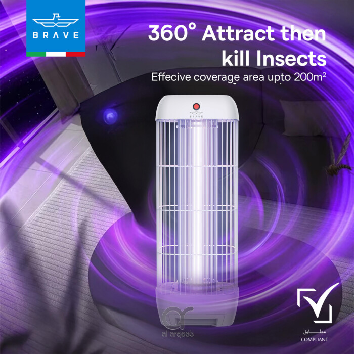 Brave 15W UV Insect Zapper – Effective Indoor &amp; Outdoor Pest Control