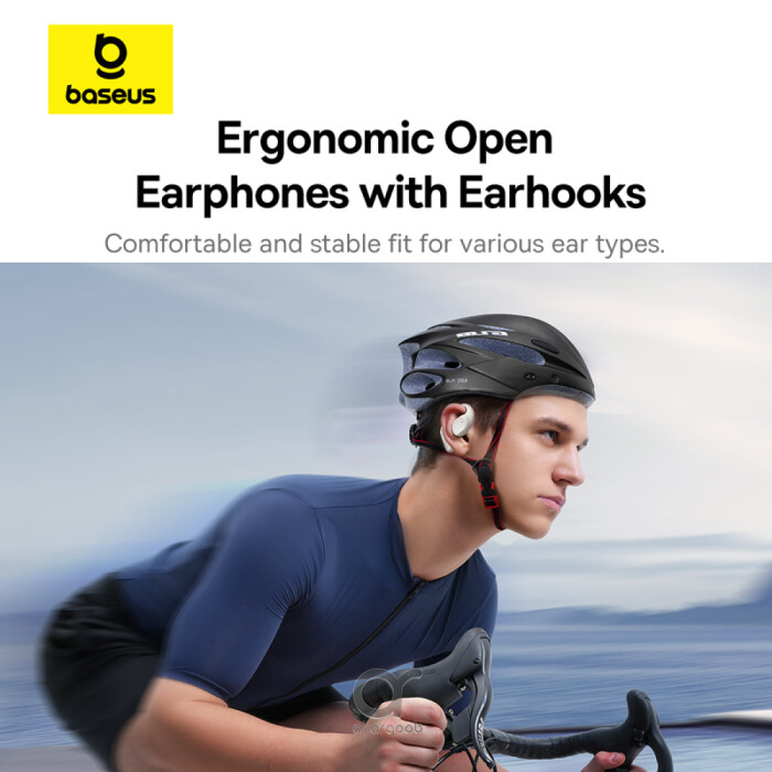 Baseus Eli Sport 1 Open Ear Headphones – Bluetooth, Noise