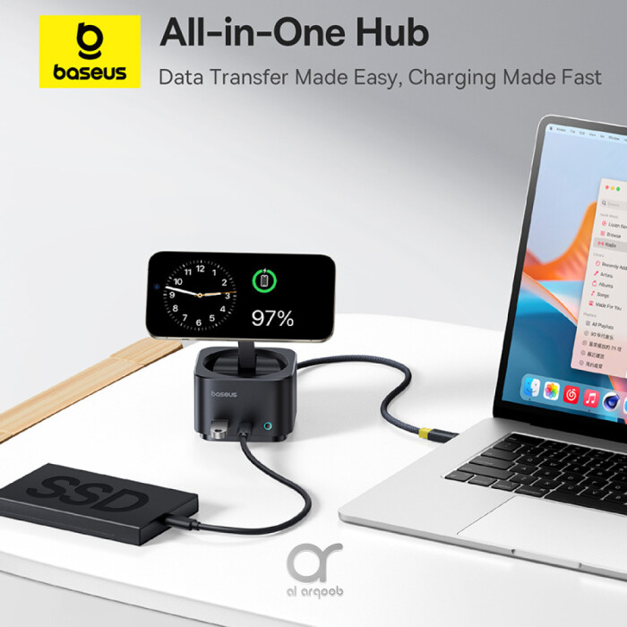 7-in-1 Magnetic Hub & Docking Desktop Chargers design