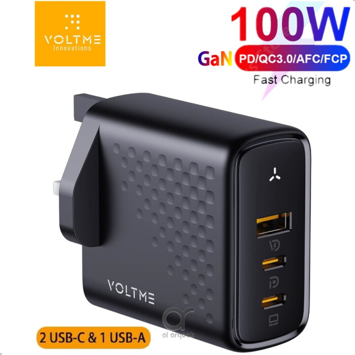 Voltme Revo 100 Wall Charger (100W) Black