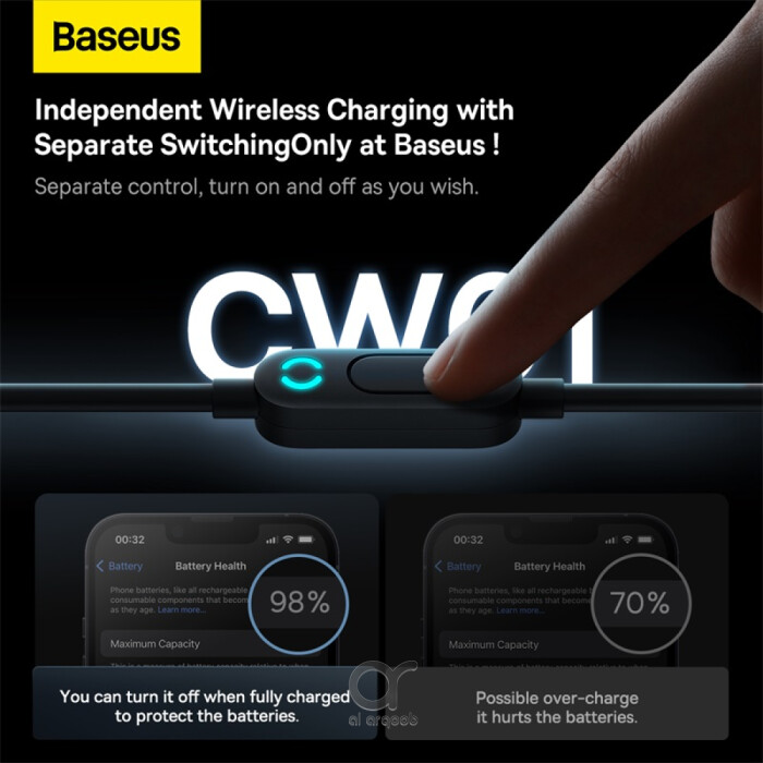 Baseus 40W Magnetic Car Charger – Fast Wireless Charging