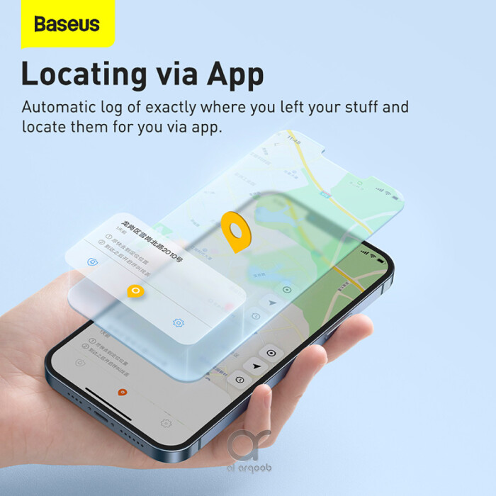 Buy Baseus T2 Pro Bluetooth Tracker – GPS Item Finder in UAE