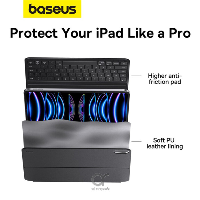 Baseus iPad Air 13 Keyboard Case – Bluetooth, Backlit Keys