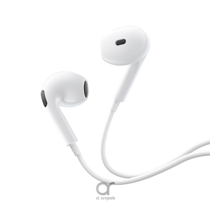 Wired Earphones – 3.5mm Jack, Moon White