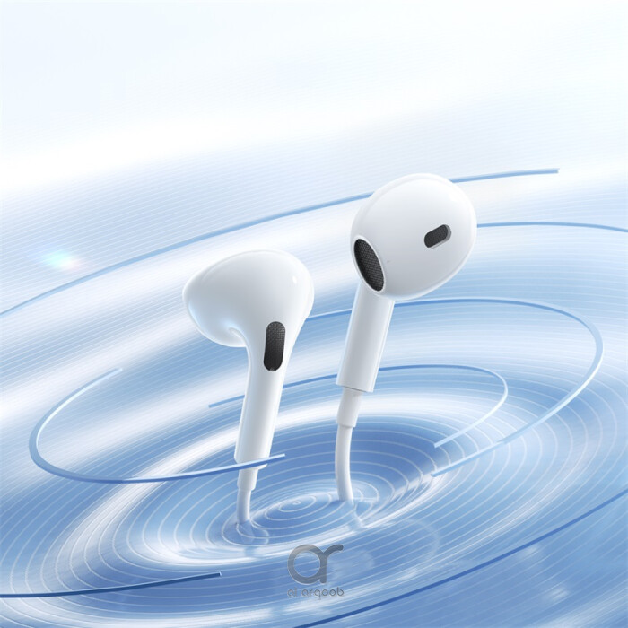 Wired Earphones – 3.5mm Jack, Moon White