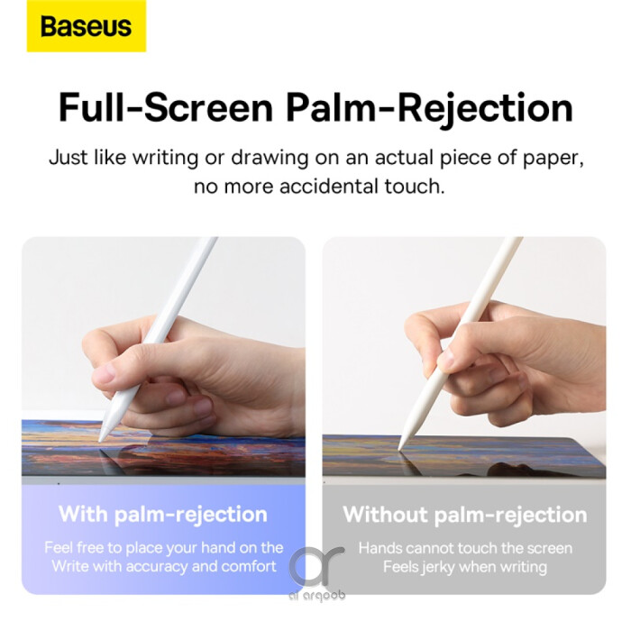 Baseus Smooth Writing 2 Series Stylus with LED Indicators – Magnetic Charging, Palm Rejection – For iPad Mini 6, Air 4/5, Pro 0–6 Series