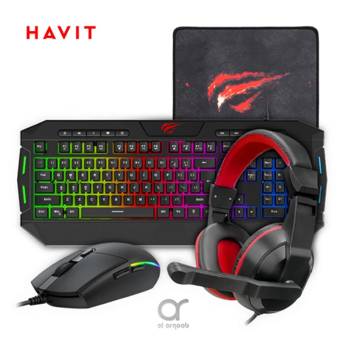 HAVIT 4‑in‑1 Gaming Combo
