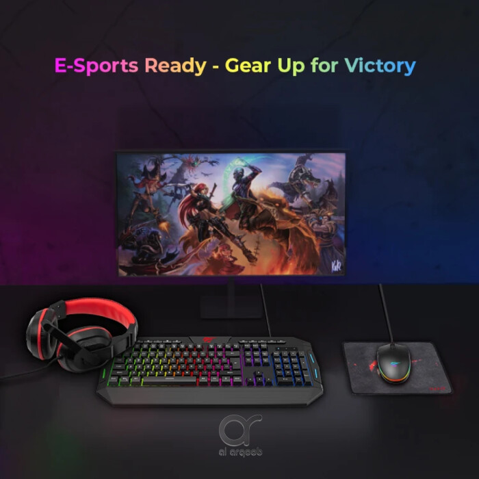 HAVIT 4‑in‑1 Gaming Combo