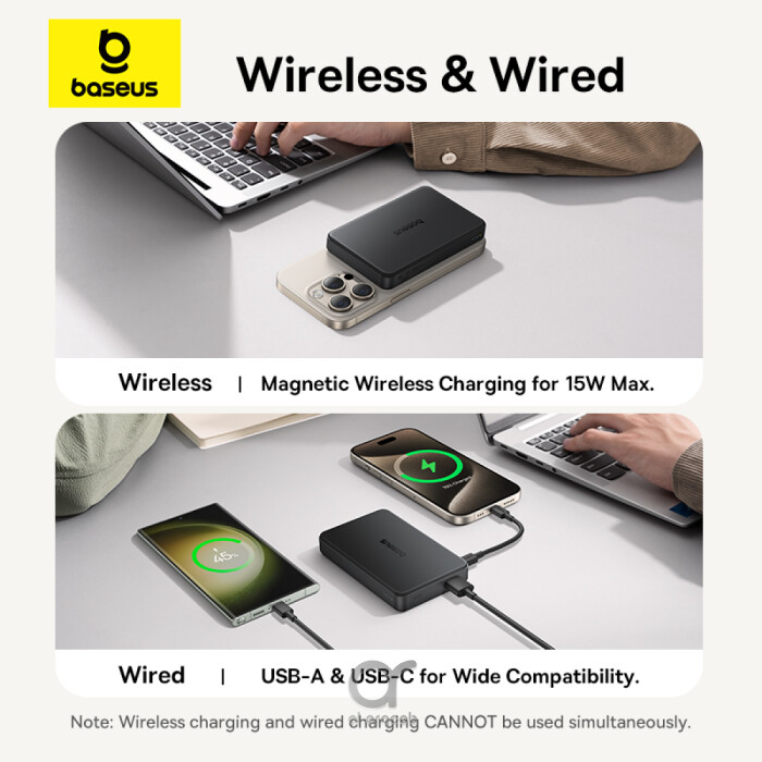 Baseus Airpow II Qi2 10000mAh Magnetic Power Bank