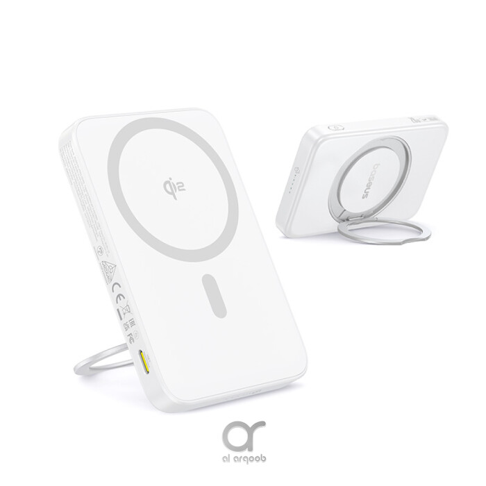 Baseus PicoGo Qi2 Magnetic Power Bank – 5000mAh, 15W Wireless Charging, 20W PD USB
