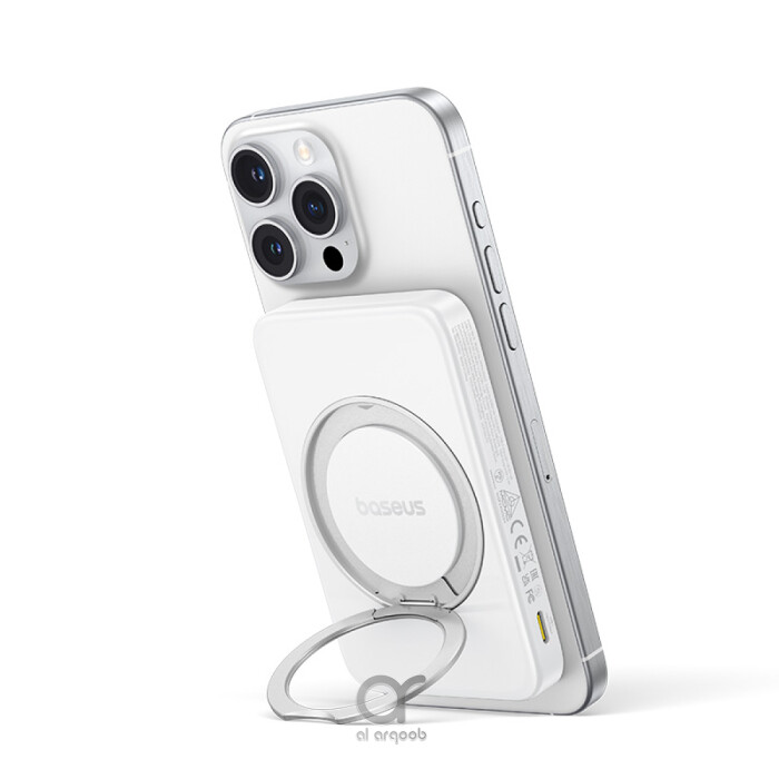 Baseus PicoGo Qi2 Magnetic Power Bank – 5000mAh, 15W Wireless Charging, 20W PD USB