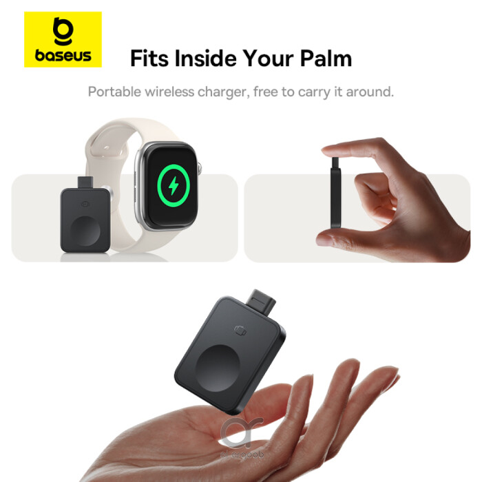 Baseus MagPro Magnetic Wireless Charger for Apple Watch, 2.5W, Type