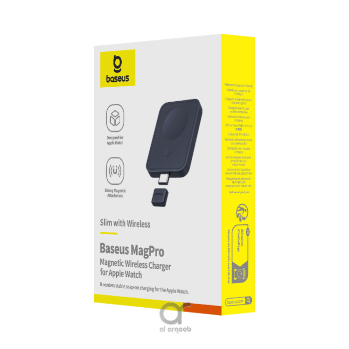 Baseus MagPro Magnetic Wireless Charger for Apple Watch, 2.5W, Type