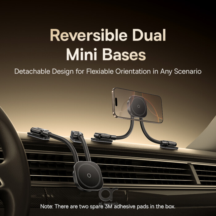 Baseus PrimeTrip C03s Magnetic Car Mount Dual Arm 20N Stick