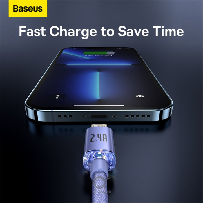 Baseus Crystal Shine Series 2.4A Fast Charging USB